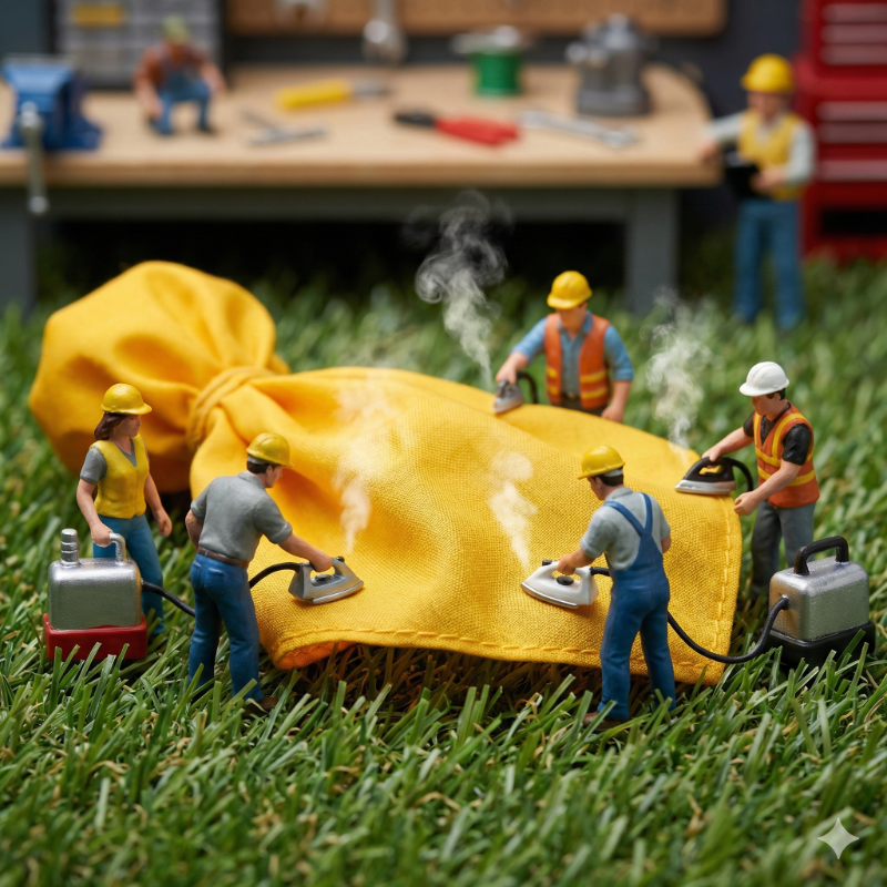 GeminiApp's tweet photo. Big game, Nano Banana world 🏈 

Open the Gemini app and type: “Miniature world scene featuring an extreme close up of tiny football players [insert action] on a football field, stadium background, High-quality macro photography. AR 1:1” 

Drop yours in the replies. ↓