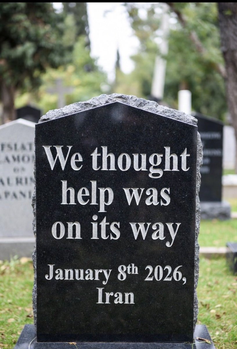 President Trump says “talks with Iran went very well” and that meetings on a nuclear deal will continue next week.
But the Iranian people are not negotiating.
They are dying.
You promised to stand with them.
You said no innocent lives should be lost.
You warned there would be