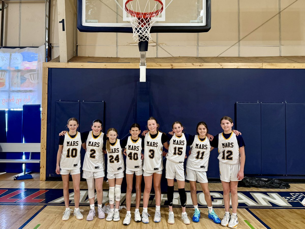 Mars Girls Youth Basketball tweet media