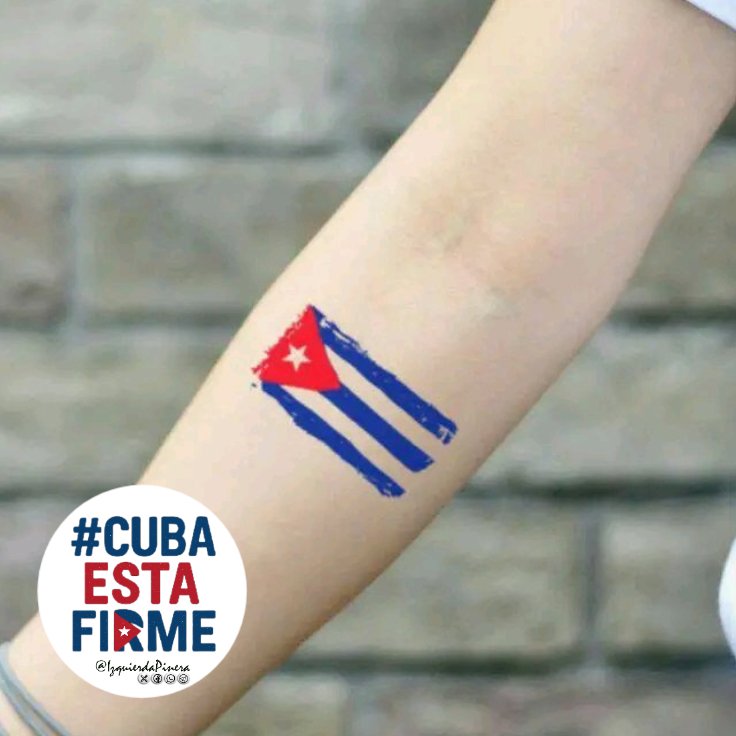 #CubaEstáFirme 
#DePieYCombatiendo 
#CubaVencerá