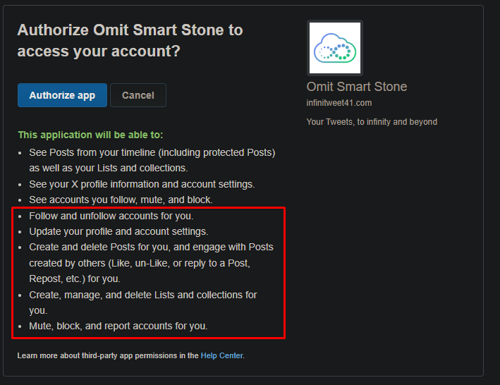🚨CUIDADO🚨

Vocês que tão conectando o X de vocês em sites duvidosos para saber quanto valem...

Você estão LITERALMENTE dando acesso a conta de vocês a eles

Eu não consegui nem ir pra essa pagina antes de desativar o block do brave

REVOGUEM AGORA O ACESSO NAS CONFIGS DO X