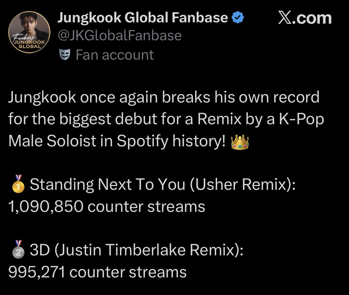 Suddenly the alternate version is a remix it's crazy how threatened they are lol 😭😭