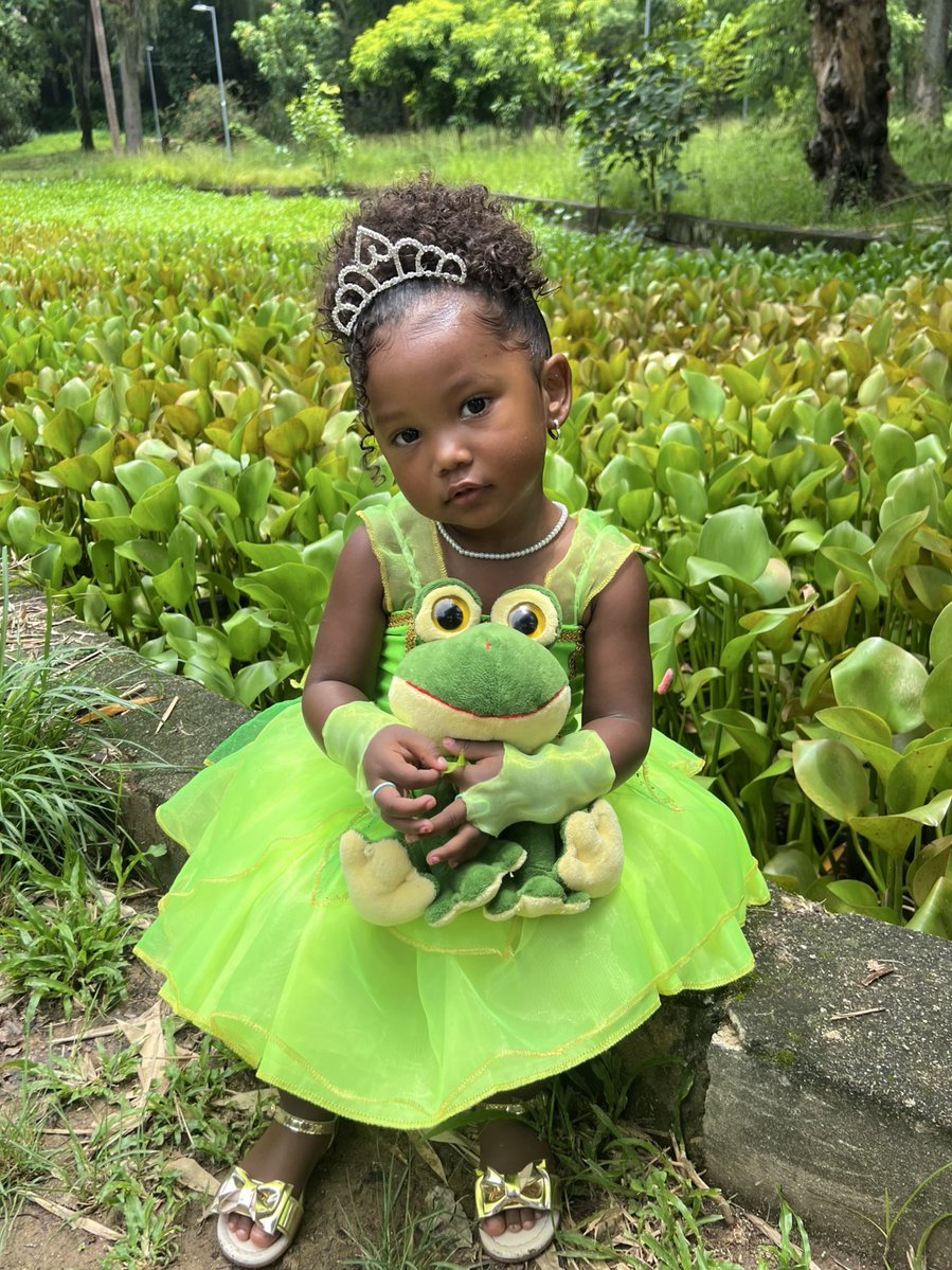 Minha princesa Anallu!👸🏽🐸