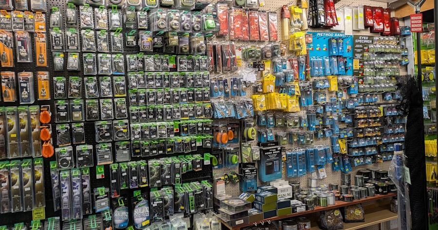 TheAnglersDen's tweet photo. 👀🎣ALL STOCKED UP🎣👀
A few recent shop pics. 
Plenty more to see instore.
Call in to see us, and get fishing tackle advice and guidance from your Local Angling Experts.
Visit us in Pevensey Bay, BN246AY, ring us on 01323 460441 or browse online at https://t.co/F4GtdpPLl5 https://t.co/r2wc59eSkQ