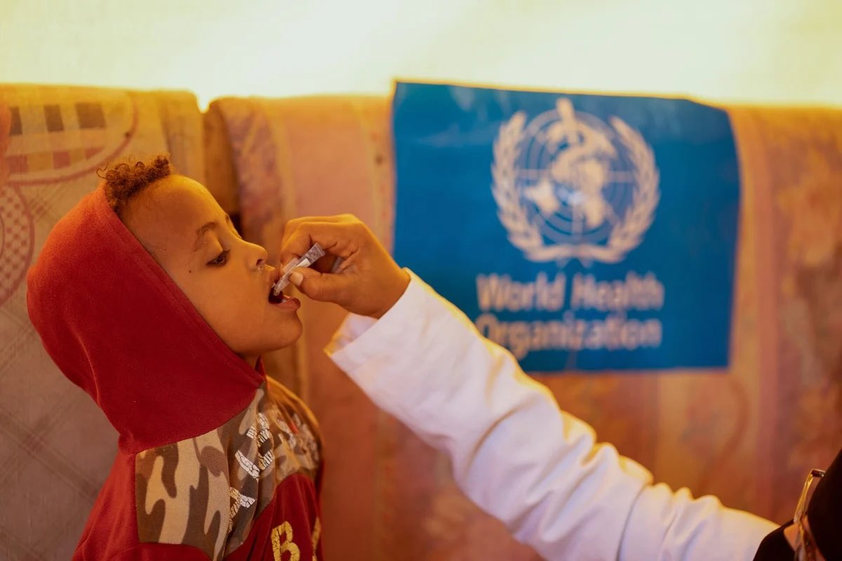 DrTedros's tweet photo. For the first time in over 3 years, the cholera vaccine supply has increased to levels to resume life-saving preventive campaigns.

Vaccine shortages have meant only using them in response to cholera outbreaks. We are now in a stronger position to bring back their use in prevention. 

I thank #EUBiologics, @Gavi and our partners for these efforts, and urge others to enter this vital space to ensure sustainable and accessible vaccine supply globally.

I call for support to communities suffering from cholera to improve their access to clean water, good sanitation, hygiene infrastructure, strong disease monitoring, quick treatment, and active community involvement to stop outbreaks and save lives.

https://t.co/gWtsMe2iJR