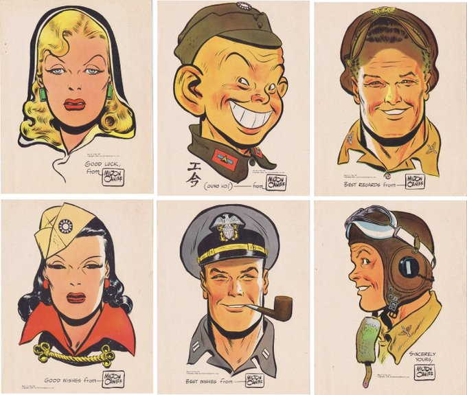 lavidaenvinetas's tweet image. Milton Caniff