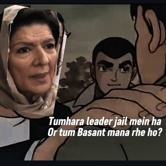 Tumhara mamu  jail main hai aur tum basant mana rhay 💔
