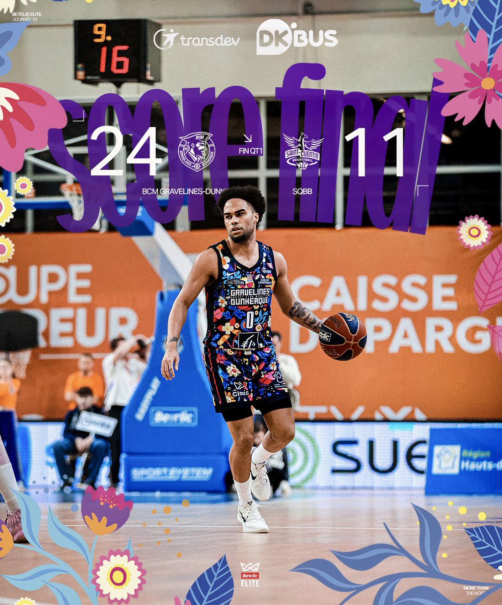 BCMBasket's tweet photo. #BCMSQBB | 𝗙𝗜𝗡 𝗤𝗧𝟭 🏴‍☠️

Premier quart-temps très sérieux de nos maritimes 🫡

#MoreThanTheNorth #BetclicELITE https://t.co/SHrgLne5XT