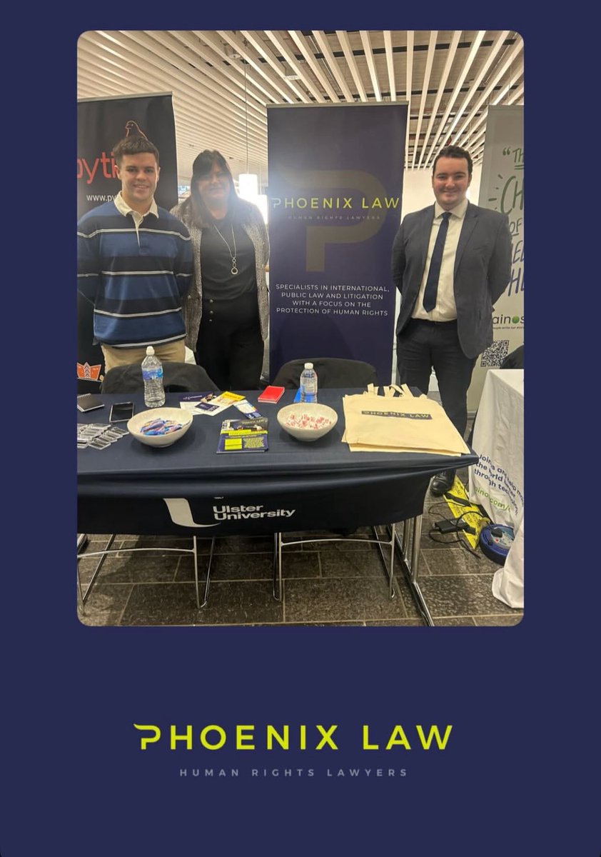 PhoenixLawHR's tweet photo. A great morning meeting the future of the legal profession at Ulster University #TeamPhoenix https://t.co/yb3aBJgWAC