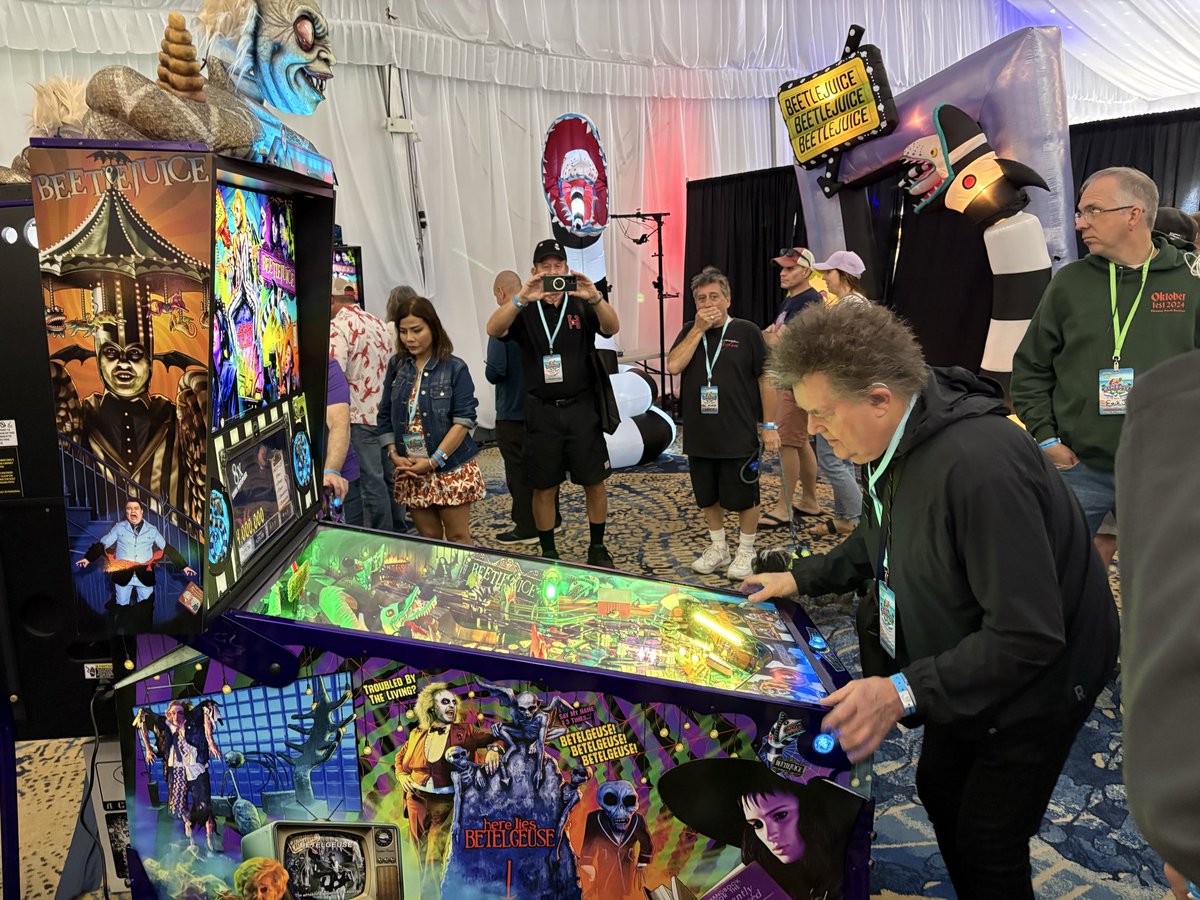 The King, Steve Ritchie on Beetlejuice