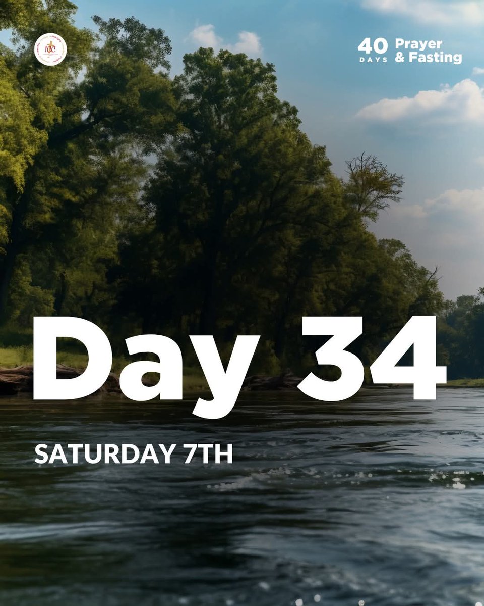icckiserian's tweet photo. Saturday 7th | Day 34: Vision 2030

Today we focus our prayers on Vision 2030, a mandate to reach 1 million souls, raise 100,000 disciples, equip 10,000 marketplace leaders, establish 1,000 businesses, and launch 100 church plants. We ask for God's divine help. https://t.co/gpykC3lJza