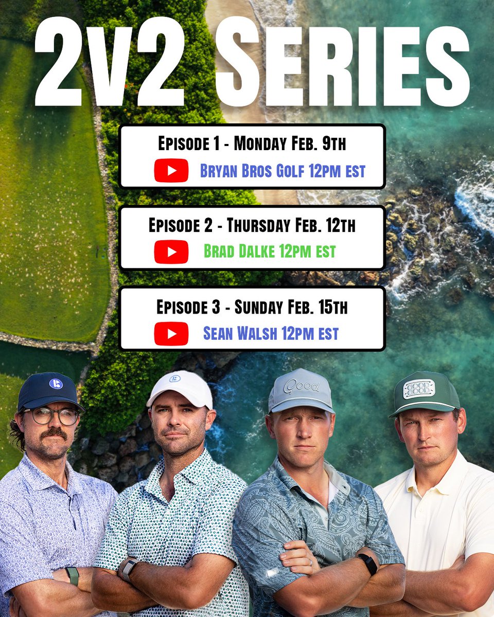 Bryan Bros Golf tweet media