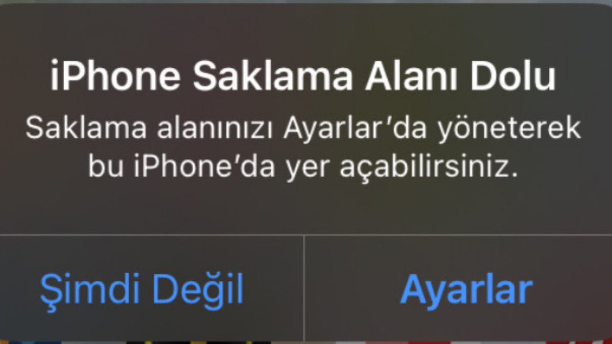iphone’nunuzun depolama alanını boşaltmanıza gerek yok. 

Kaydedin mutlaka işinize yarar..