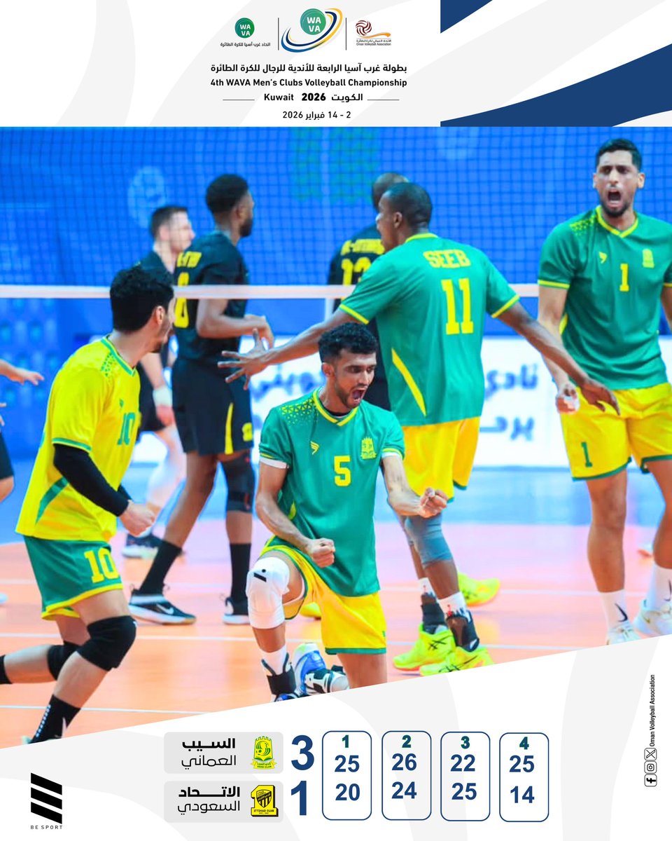 Oman Volleyball Association tweet media