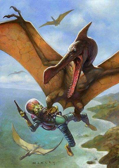 monsterasiazero's tweet image. #MarsAttacks #DinosaurAttack 
Sky Giants By Alex Horley