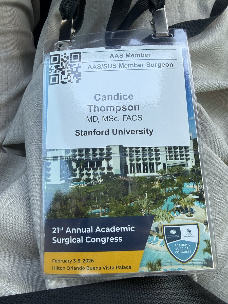 Candice N. Thompson, MD, MSc, FACS tweet media