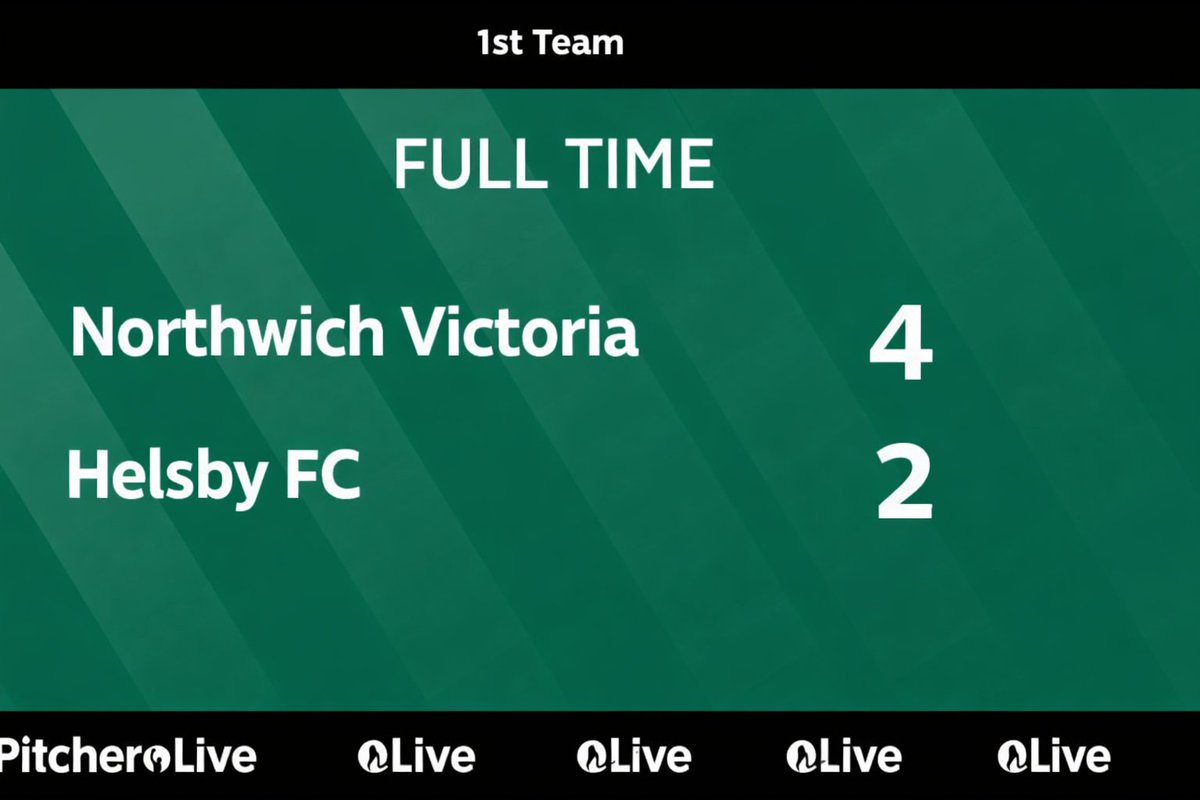 NorthwichVicsFC's tweet photo. A massive thank-you to @HelsbyFC for a fantastic game of football in today's friendly game.  Goals from Mama Djabi, Two goals from Matty Harrison and a debut goal from the reserves striker Will Bentley saw the lads run out 4-2 winners against an excellent Helsby side https://t.co/Ojw2PmAtlo