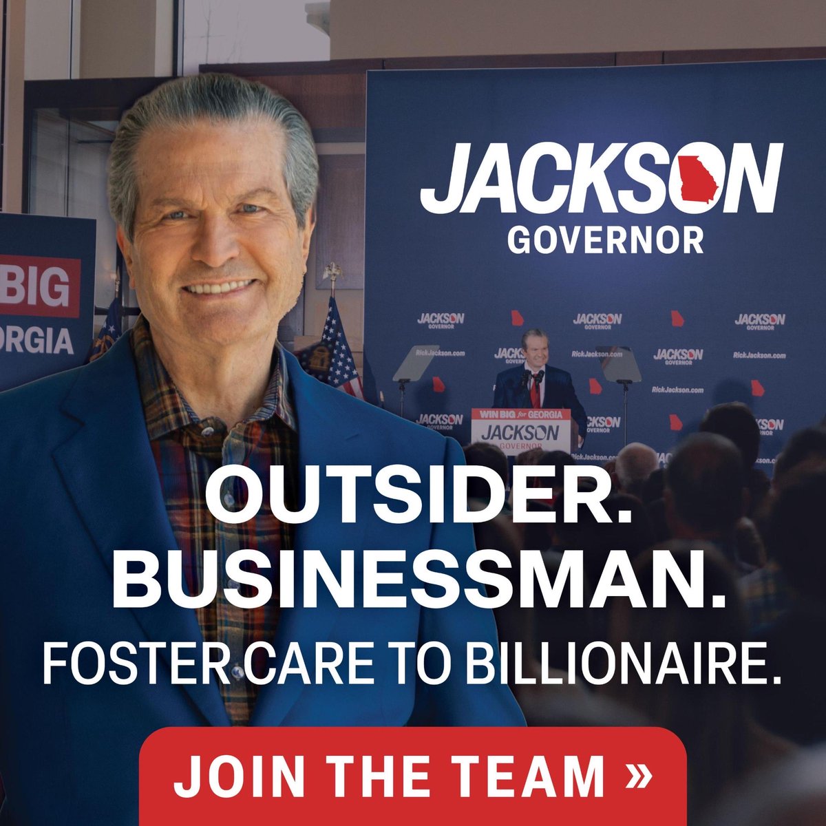 Georgia can’t afford a do-nothing politician as Governor. That’s why I got into this race. We need a strong America First conservative who will fight and win BIG for Georgia. Join our winning team today >> rickjackson.com/volunteer/