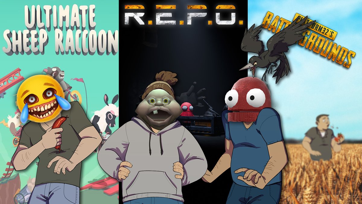 🔴LIVE FROM 6:30PM GMT🔴 Saturday is the new Friday so get ready for some community chaos as I try out Ultimate Sheep Raccoon, followed by REPO from 8pm and PUBG from 9:30pm! Watch here: youtube.com/live/fjC6A-t6-… or on twitch.tv/platform32