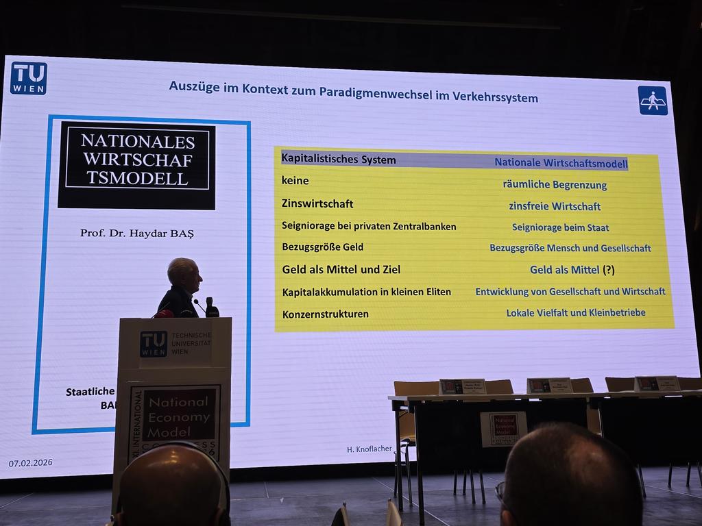 Krizlerle sarsılan dünyaya çözüm arayan bilim insanlarının ortak kanaati net: Adil paylaşım, ekonomik büyüme ve tam istihdam olmadan insanlığın huzuru mümkün değil.
Viyana’dan yükselen mesaj:
Gelecek; Prof. Dr. Haydar Baş’ın ortaya koyduğu #MilliEkonomiModeli’ndedir.