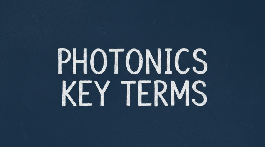 Education Saturday📓
Photonics Glossary and Key Terms 

If you follow $LITE, $COHR, $POET, $AAOI, $ALMU etc. these are some the terms that you should know that will show up on the calls 

Photonics
Photonics is the use of light to move information instead of electricity. AI data