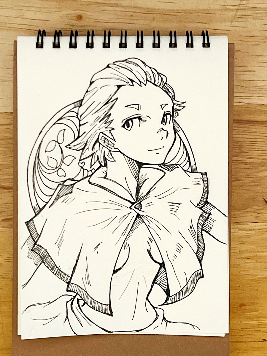 492日目 寝ましょう！ Day 492 Sleeeeeeeeeeeep! #illustration #Ink