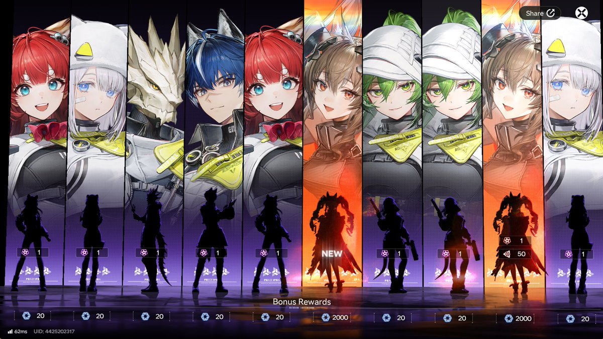 Why_Lettuce's tweet photo. And yet they say the gacha is bad
#ArknightsEndfield https://t.co/0fxT2d5R4v