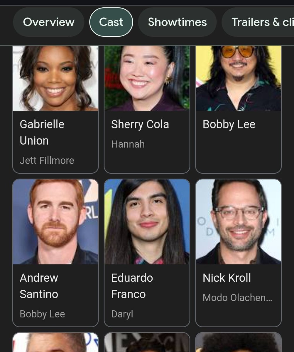 ASquard's tweet photo. Why is Andrew's character in "Goat" listed as "Bobby Lee" @badfriends_pod https://t.co/QtV5M65Vls