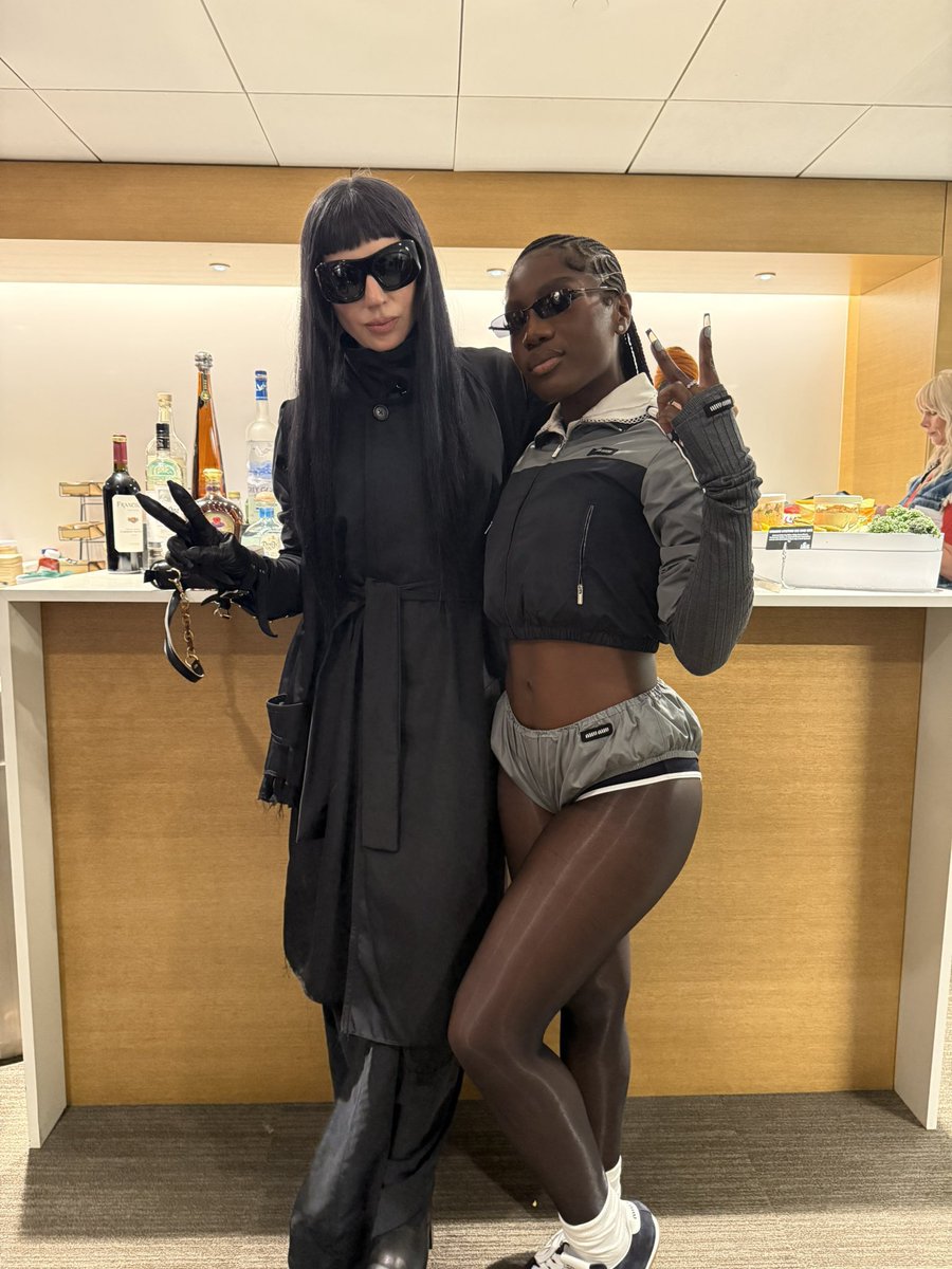 Lady Gaga &amp; Doechii at the Super Bowl LIX (2025)