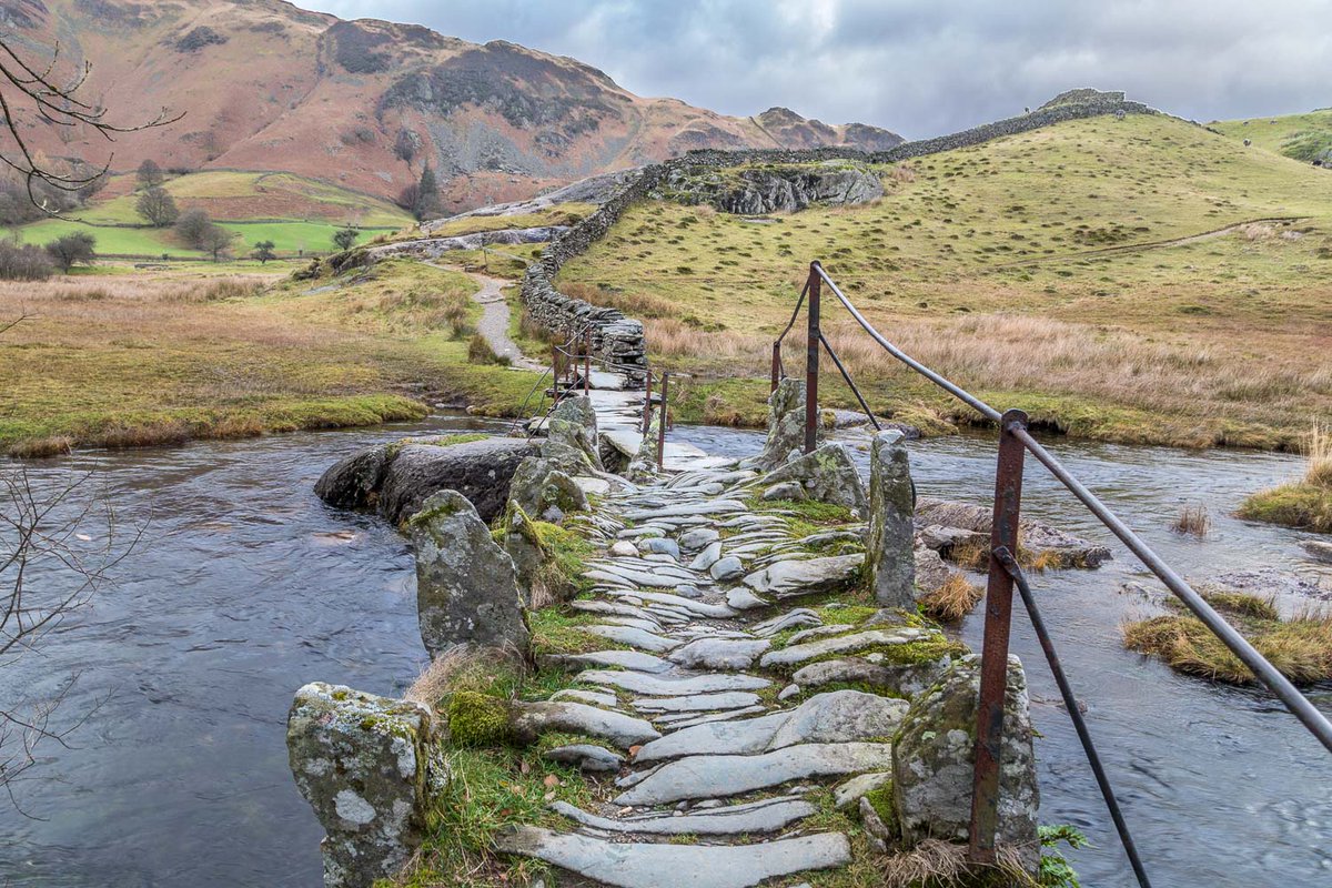 Ancient Slater Bridge Langdale
