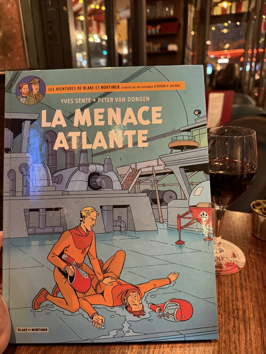 jonasforrest66's tweet photo. #BD le dernier #Rectificando, le dernier #BlakeMortimer et la dernière Happy hour à l’Horizon.
Demain retour à Beitchabab. https://t.co/8Qh50ESo7I