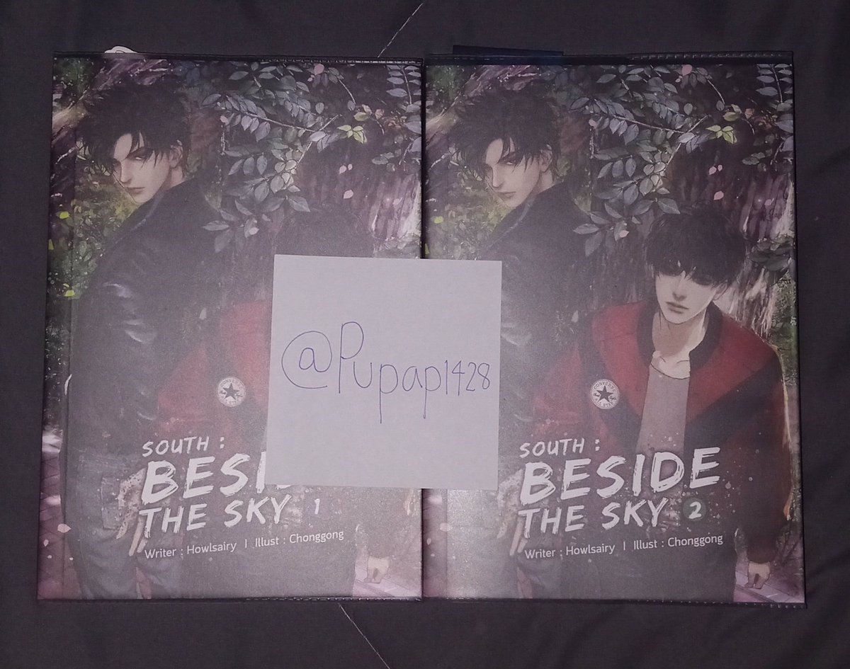 Pupap1428's tweet photo. นิยาย South : #BesideTheSky #ต้นฟ้าไต้ฝุ่น มือสองสภาพดีมีตำหนินิดหน่อยขอดูเพิ่มเติมได้ 400รส. #BeverTonliew #บีเวอร์ต้นหลิว 
 #BesideTheSkyFinalEP https://t.co/MvGYyL4yXw