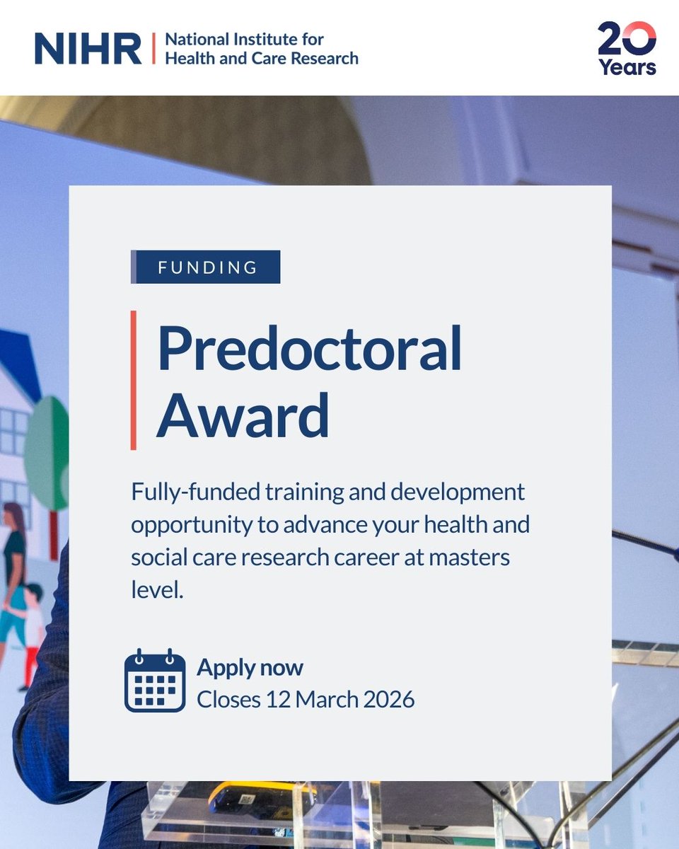 National Institute for Health and Care Research tweet media