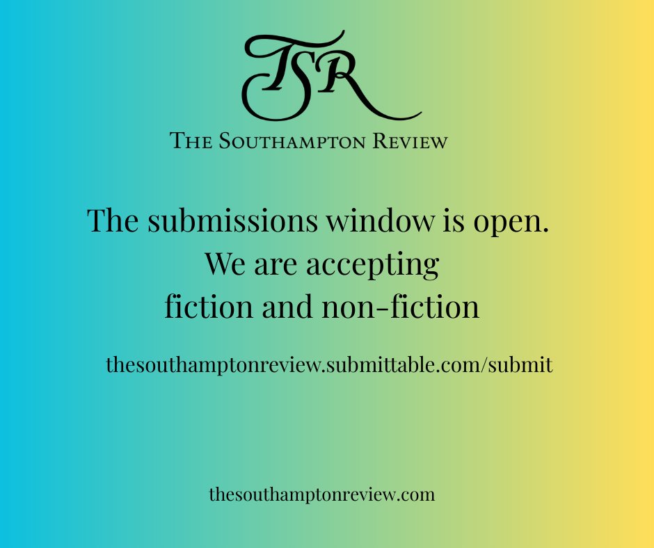 The Southampton Review tweet media