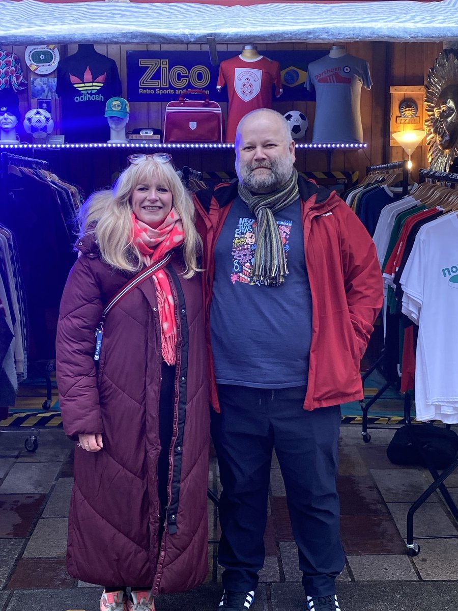 Lovely to see Emma again at The Barras store last weekend!