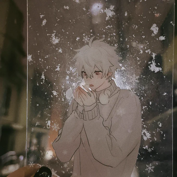 今年の雪だ