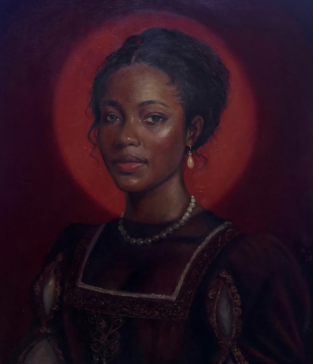 I’ve managed to finish four paintings from “THE SPOTLIGHT” series, which one is your favorite from these?