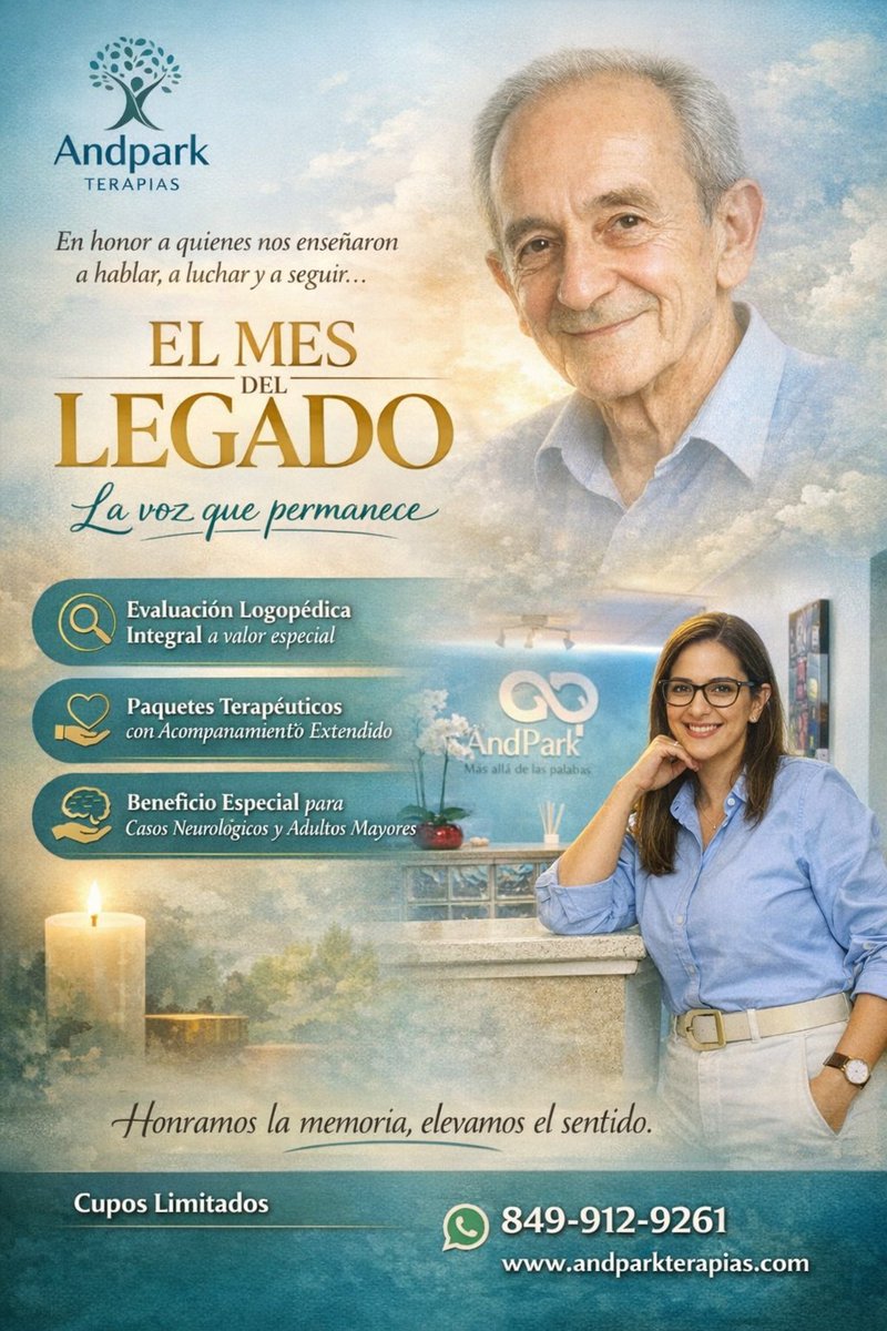 AndryNavar67504's tweet photo. Hay voces que no se apagan.
Se transforman en propósito.
Este mes honramos un legado convirtiendo la memoria en servicio.
Porque la voz que permanece también sana. 🤍
#ElMesDelLegado #LaVozQuePermanece #AndparkTerapias https://t.co/eSrbU1UkE2