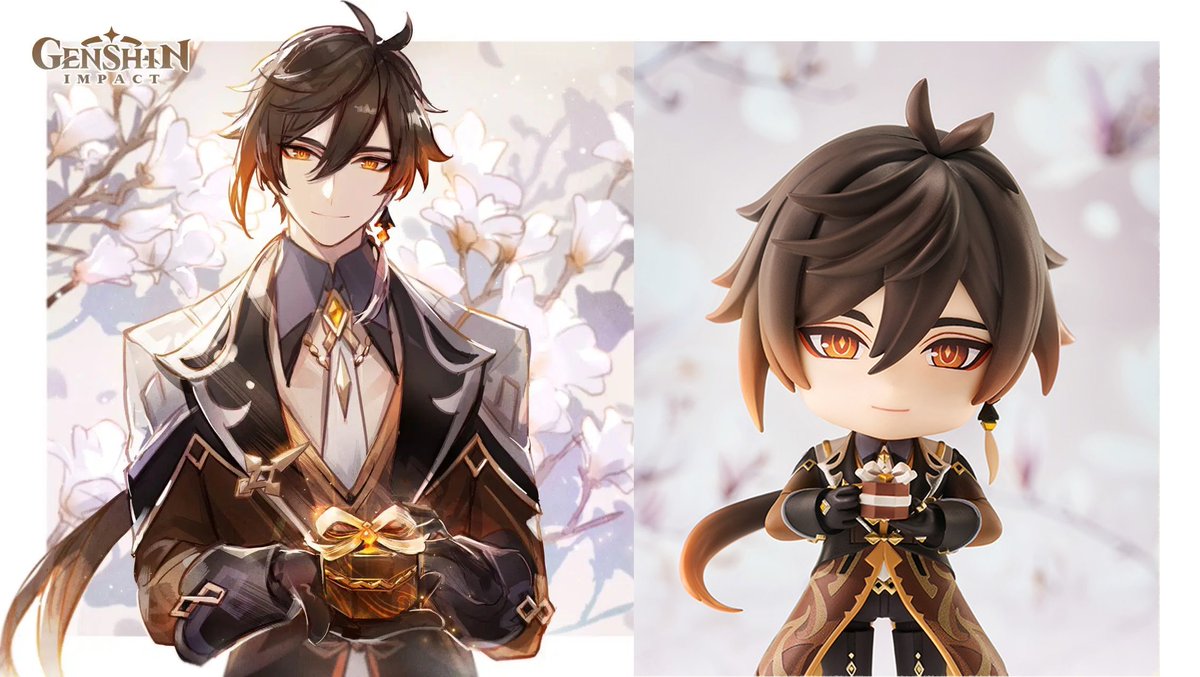 Hour_Zhongli's tweet image. official art .✦ ݁˖                  official chibi ⊹ ࣪