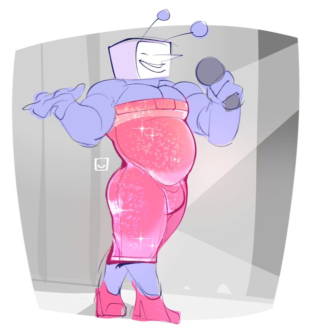 I saw that one fan art and realised I needed to see more Tenna in a gown NNEEOOOWWW!!!!!!!
He should host a show like that fr
#tenna #deltarune