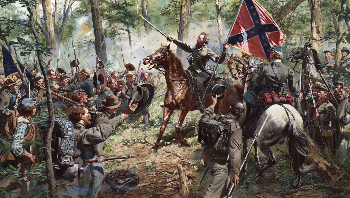 Wizyta przy grobie generała Thomasa "Stonewall" Jacksona. 🇺🇸
Teraz coś z roku 2024. Po nagraniu odcinków Historii Realnej w Chicago i Nowym Jorku, wynająłem samochód i pojechałem do Virginii. Mojego ulubionego stanu USA. 😉
Odwiedziłem tam grób legendarnego generała konfederacji