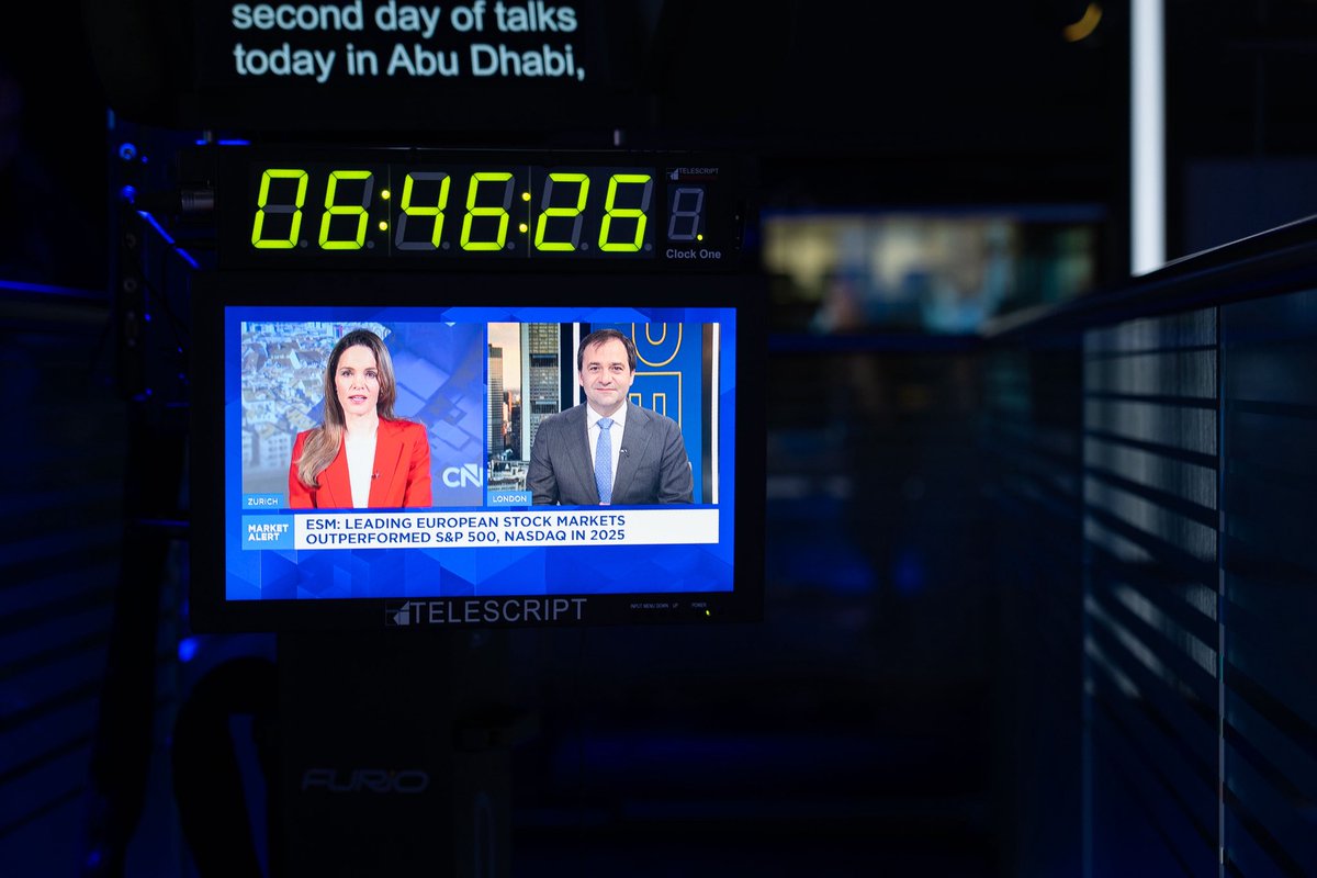 kaanev's tweet photo. Great to join @CarolinRothTV @CNBC this week from London 🇬🇧

We spoke about how Europe started 2026 in a successful way. But also the work that needs to be done.

Read and watch it here: https://t.co/3gbbsSMv7r https://t.co/8npqut8jtV