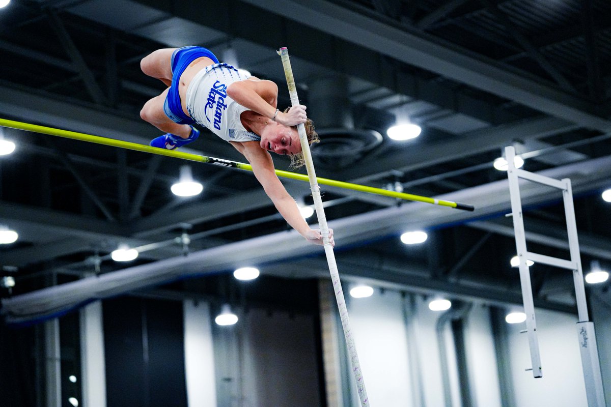 IndStXCTF's tweet photo. Success for the 🌲 in the field

🔵 Ellie Irwin matches her season-best of 1.72m (5-7.75) to place second in HJ
⚪️ Amy Luttrell and Campbell Roberts both clear indoor career-high 3.89m (12-9) in PV, tied for 10th in program history

#MarchOn | #StayRooted https://t.co/aLzzEEl9hq