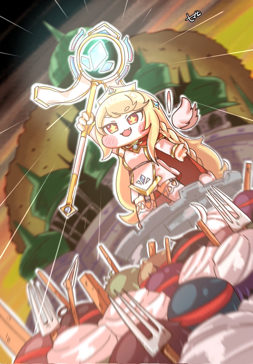 NoPullMyCheeks's tweet photo. ❝I am Queen of Elia... Guh! Stop pulling my cheeks!?❞

RT and Like? Nops!
Bonks on head and pulling cheeks. 👍

🎨: ヒーマヒー https://t.co/VZ7HkBJAYI