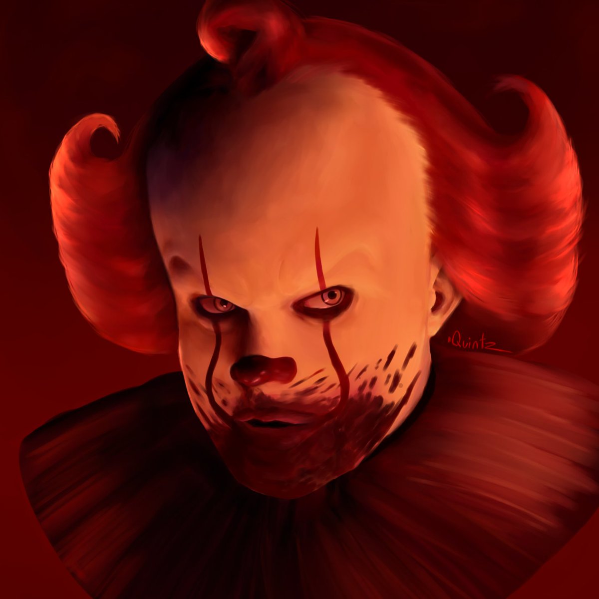 _quintz's tweet photo. Pennywise ❤️‍🩹 #pennywise #it #itmovie #art #WelcomeToDerry https://t.co/Lwq1uGXHaX