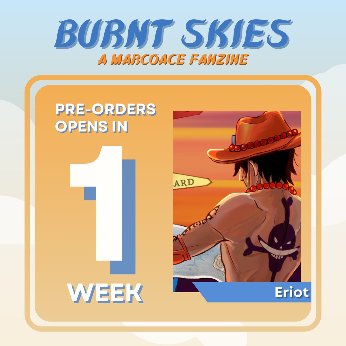 🔥 Store Opening Soon 🍍

Only one week until our preorders open! We can’t wait to share all the amazing works with you all like this sneak peek of the nsfw zine cover. 🔥 #opzine #marcoace