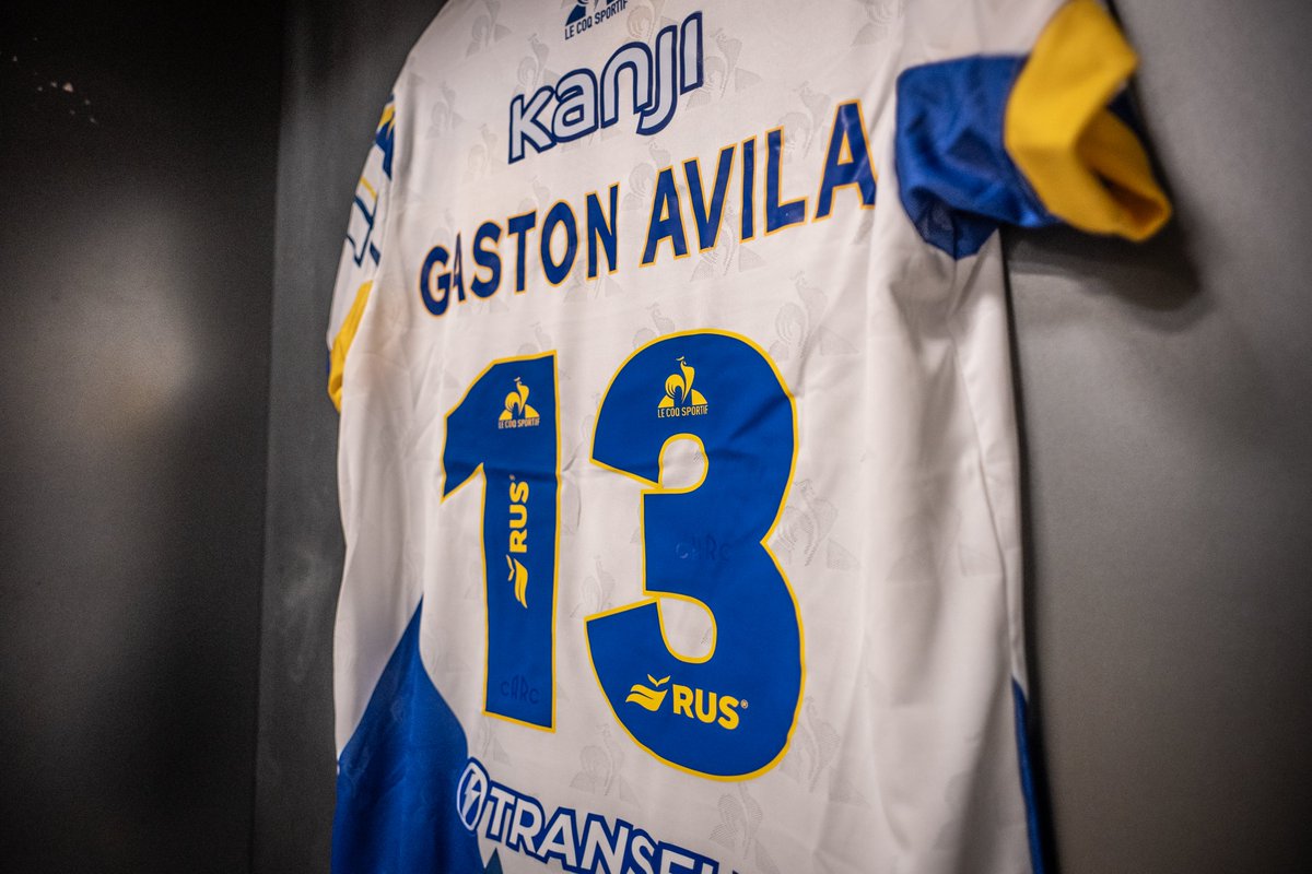 RosarioCentral's tweet photo. Hoy vamos con la casaca alternativa✅🤍💛💙

⚽ #TorneoMercadoLibre Apertura 
📺 Seguilo en vivo por ESPN Premium
▶️ Suscribite al Pack Fútbol https://t.co/JQw2jgDyOE