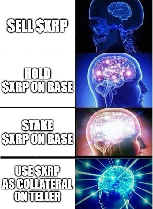 useteller's tweet photo. When you need liquidity but refuse to betray the bag.
Borrow and stake on @useteller
#BASE #cbXRP https://t.co/bdoXGMluEO