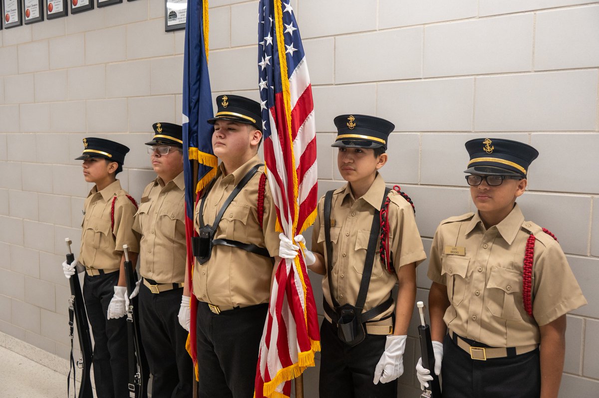 AldineCTE's tweet photo. Proud of our LOTC cadets at the Jones MS Drill Meet today! 💪@AldineISD students showing discipline, teamwork, and excellence. 📸 Highlights from the February 7, 2026 event. https://t.co/BoKaCFaX6O