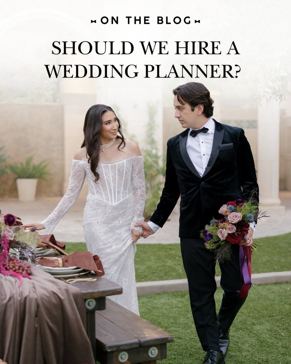 Thinking about hiring a wedding planner - but not sure if it’s worth it? 💭💍 (cough cough it definitely is! 😉) We have you all covered on the blog today!